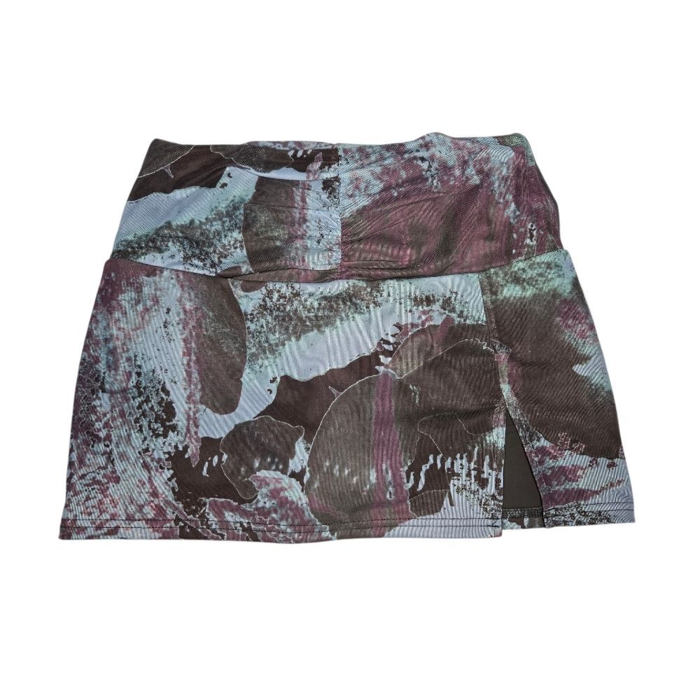Tiger Mist Abstract Mini Skort Small